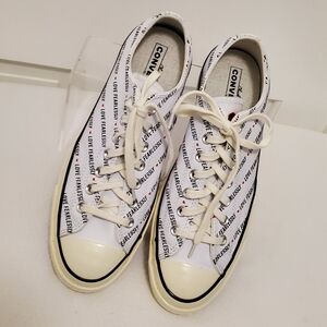 ❤EUC Converse Chuck 70 "LOVE FEARLESSLY" Low-Top Sneakers Size 9Men/11Women❤
